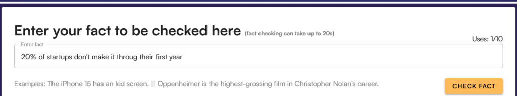 Originality AI Fact-Checking Editor
